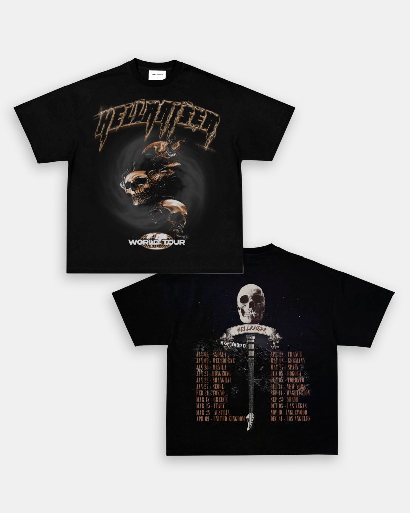 HELLRAISER TOUR TEE - [DS] - VIP - GAME CHANGERS - GAME CHANGERS GRAPHIC TEE