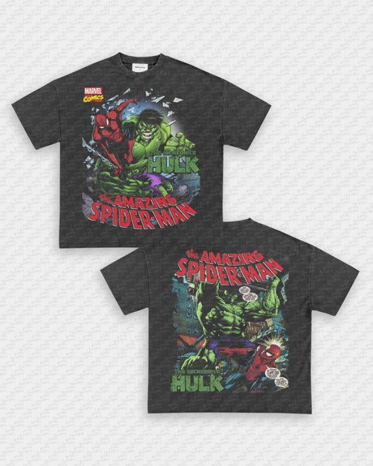 HULK X SPIDER - MAN TEE - [DS] - VIP - GAME CHANGERS - GAME CHANGERS GRAPHIC TEE