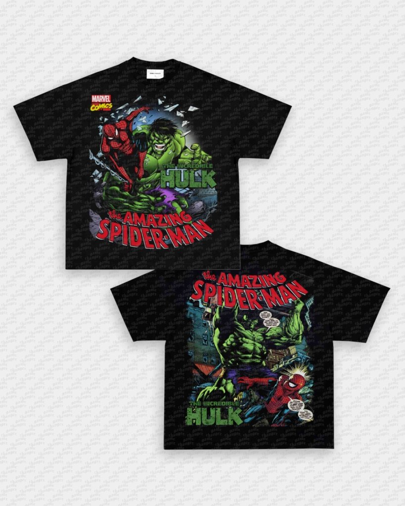 HULK X SPIDER - MAN TEE - [DS] - VIP - GAME CHANGERS - GAME CHANGERS GRAPHIC TEE