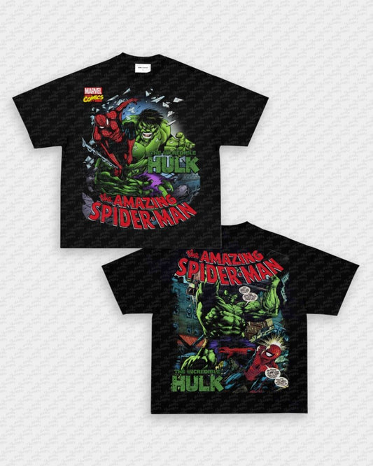 HULK X SPIDER - MAN TEE - [DS] - VIP - GAME CHANGERS - GAME CHANGERS GRAPHIC TEE