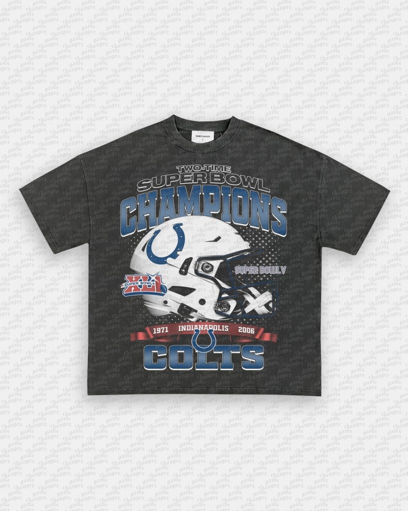 INDIANAPOLIS COLTS TEE - VIP - GAME CHANGERS GRAPHIC TEE