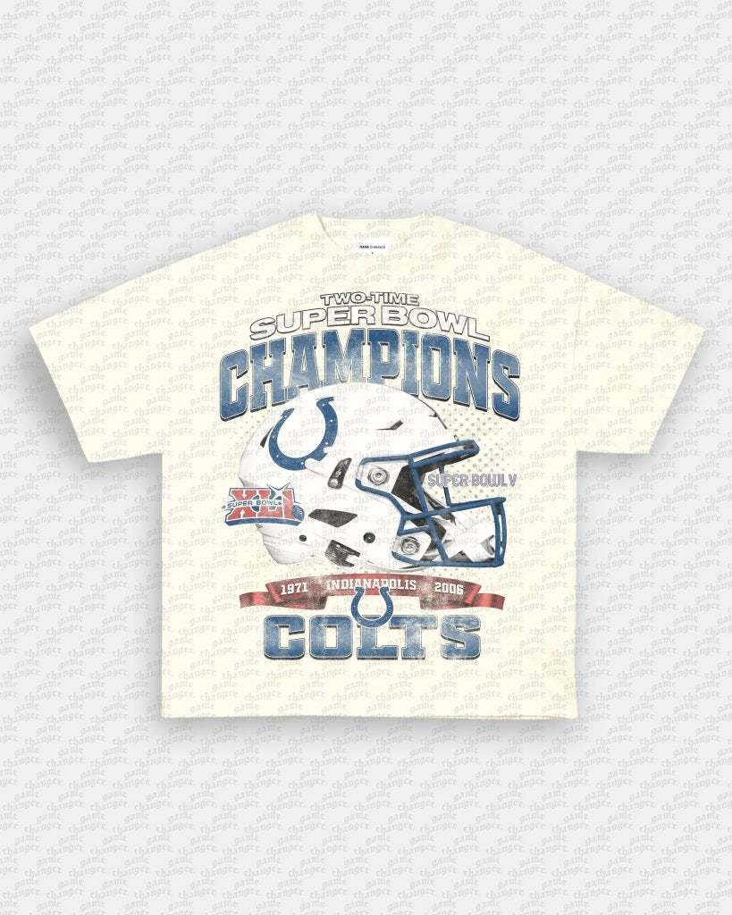 INDIANAPOLIS COLTS TEE - VIP - GAME CHANGERS GRAPHIC TEE