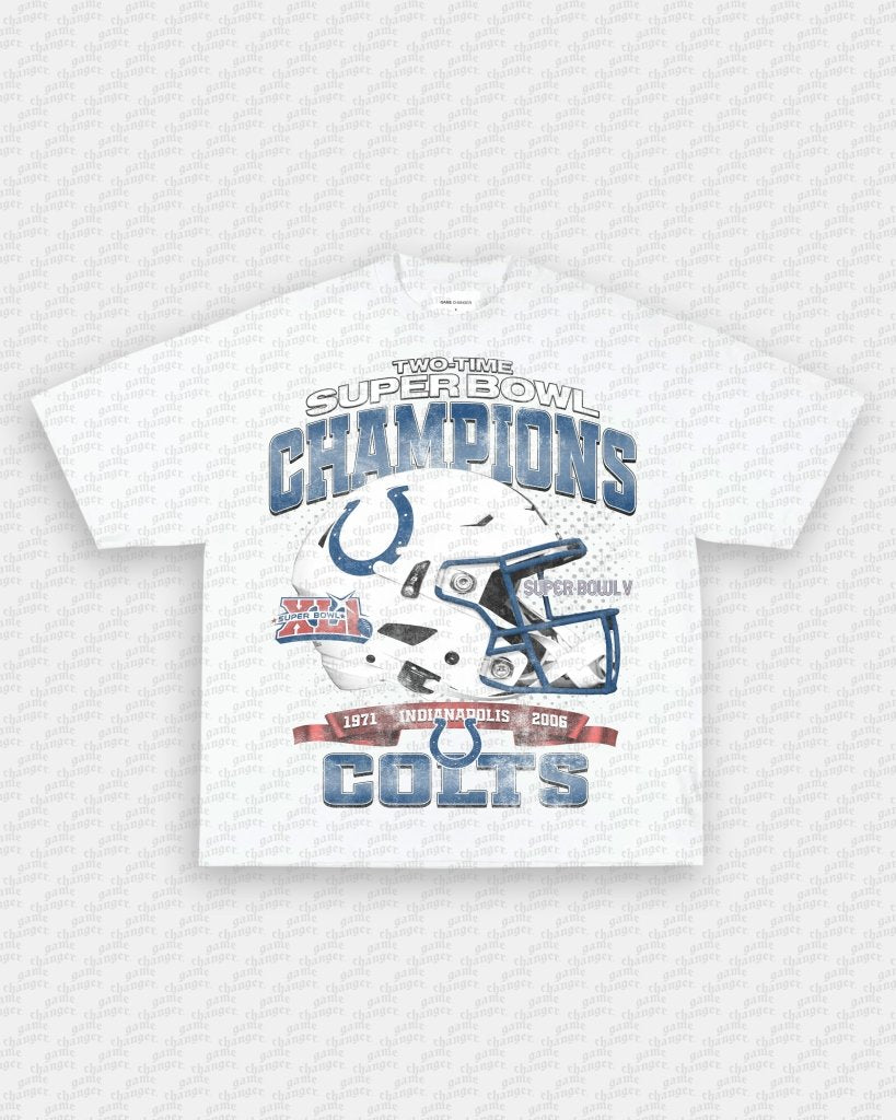 INDIANAPOLIS COLTS TEE - VIP - GAME CHANGERS GRAPHIC TEE