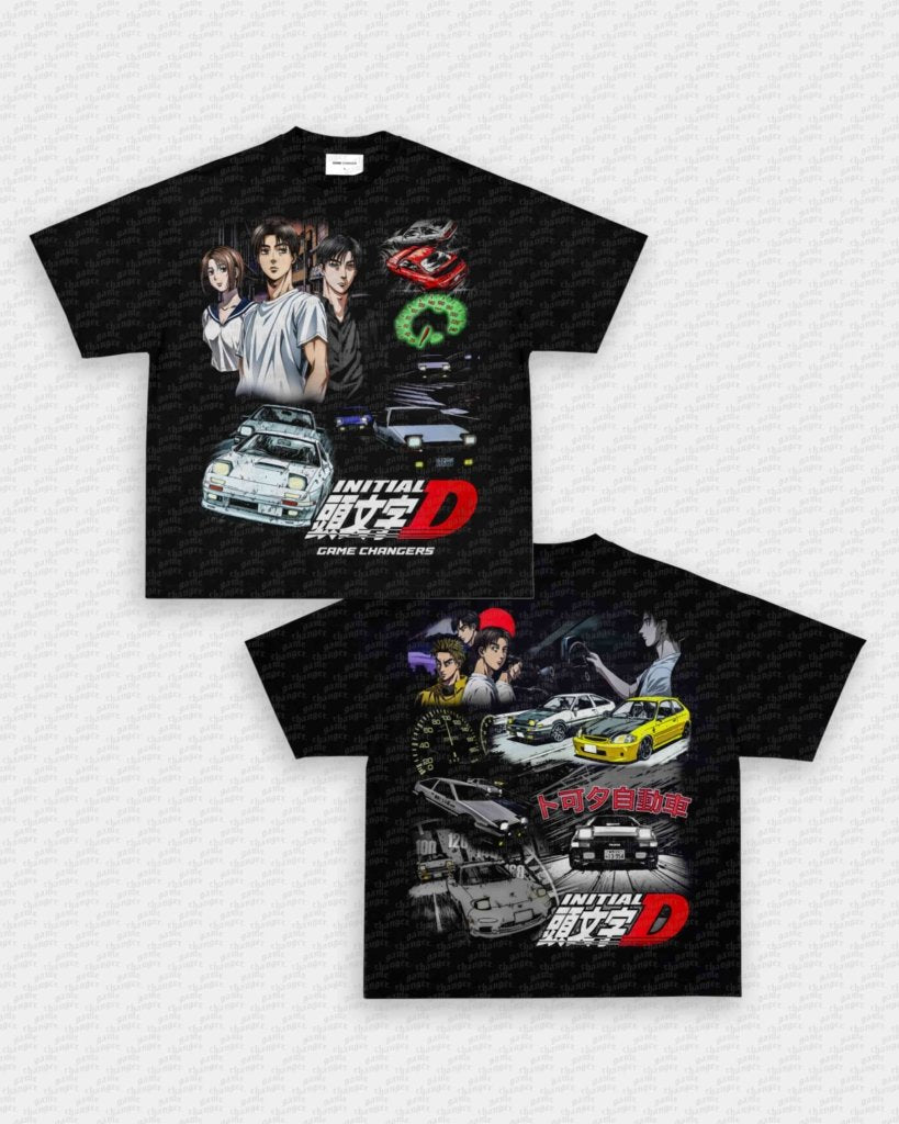 INITIAL D TEE - [DS] - VIP - GAME CHANGERS - GAME CHANGERS GRAPHIC TEE