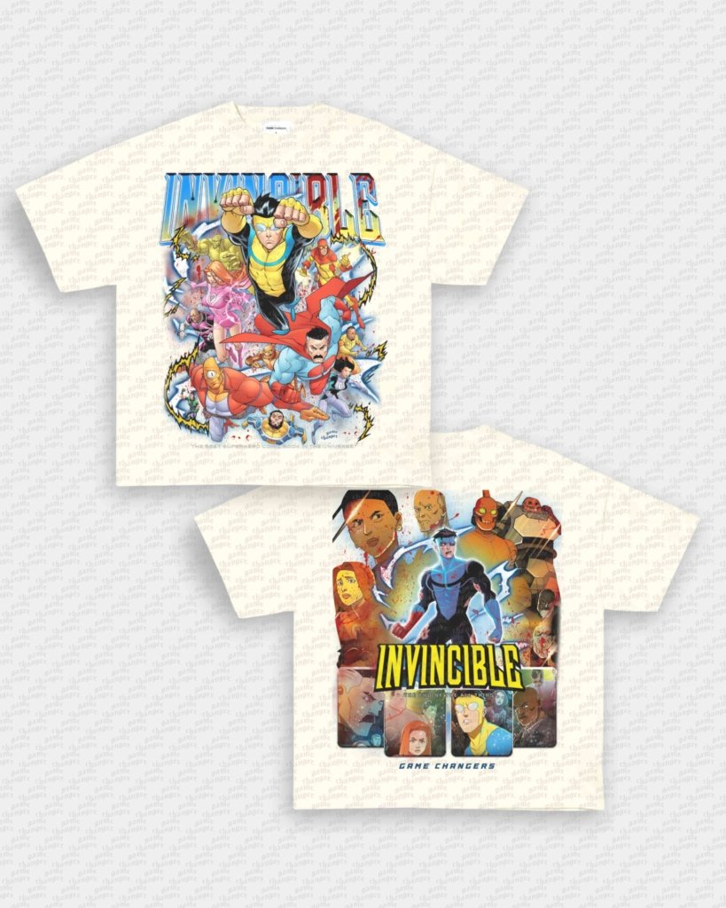 INVINCIBLE TEE - [DS] - VIP - GAME CHANGERS - GAME CHANGERS GRAPHIC TEE