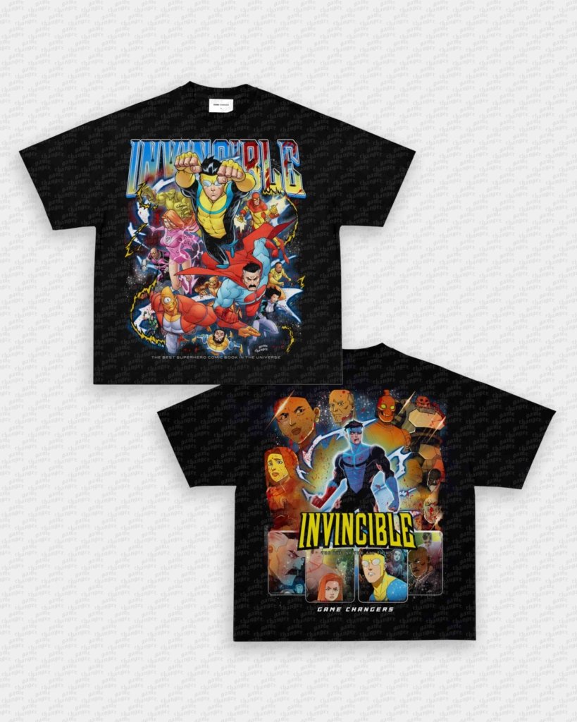 INVINCIBLE TEE - [DS] - VIP - GAME CHANGERS - GAME CHANGERS GRAPHIC TEE