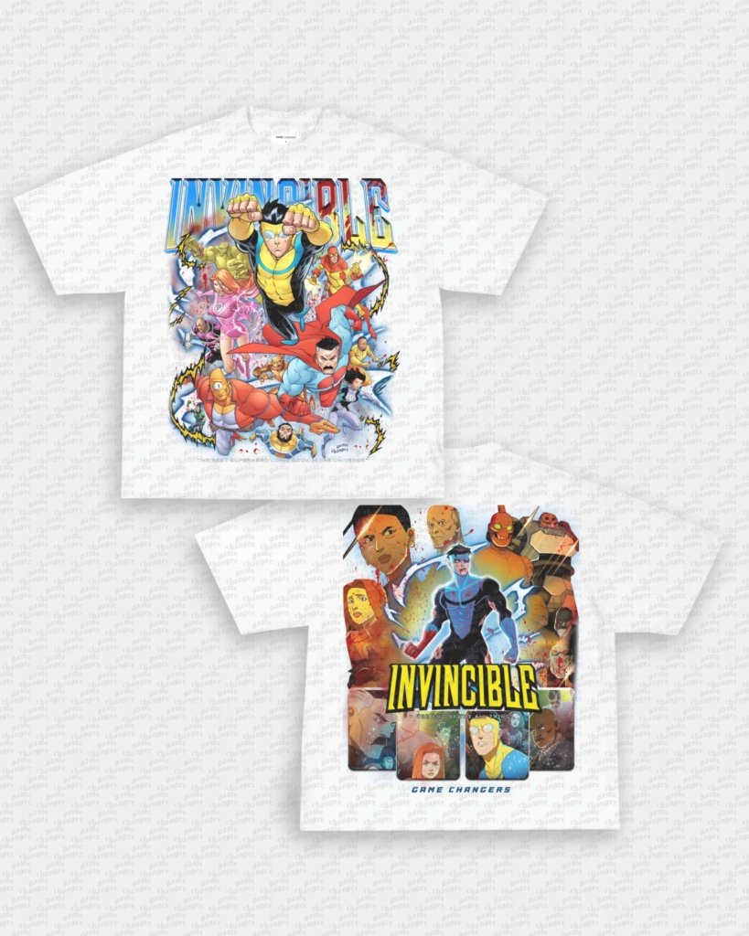 INVINCIBLE TEE - [DS] - VIP - GAME CHANGERS - GAME CHANGERS GRAPHIC TEE