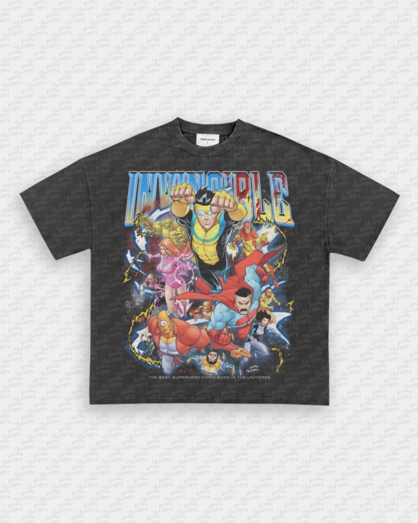 INVINCIBLE V2 TEE - VIP - GAME CHANGERS - GAME CHANGERS GRAPHIC TEE