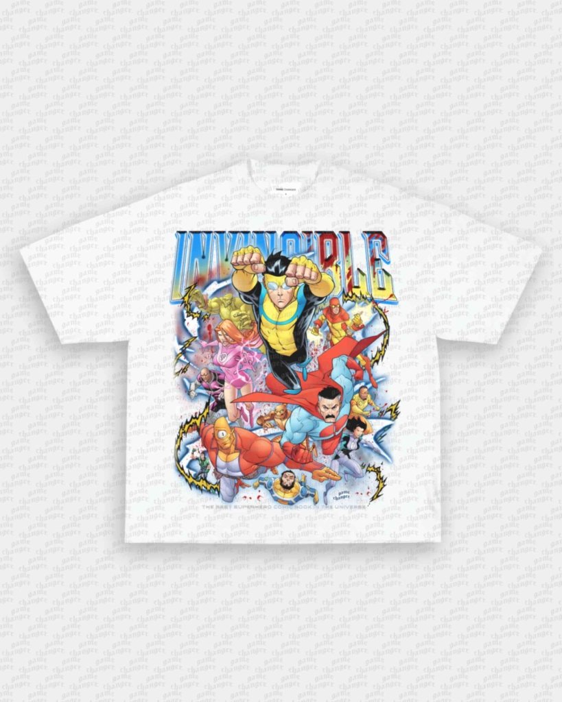 INVINCIBLE V2 TEE - VIP - GAME CHANGERS - GAME CHANGERS GRAPHIC TEE