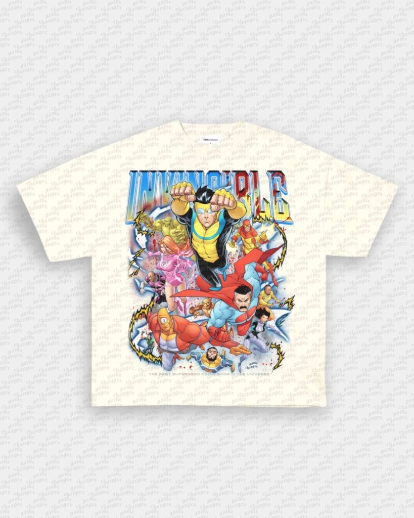 INVINCIBLE V2 TEE - VIP - GAME CHANGERS - GAME CHANGERS GRAPHIC TEE