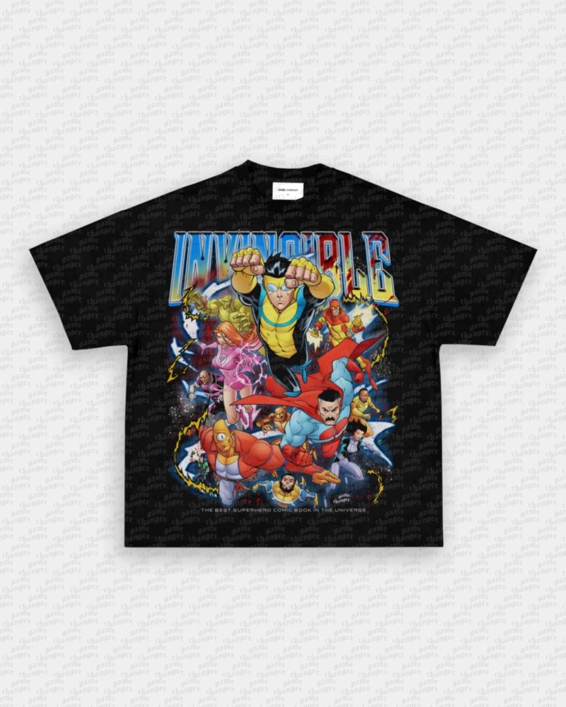 INVINCIBLE V2 TEE - VIP - GAME CHANGERS - GAME CHANGERS GRAPHIC TEE