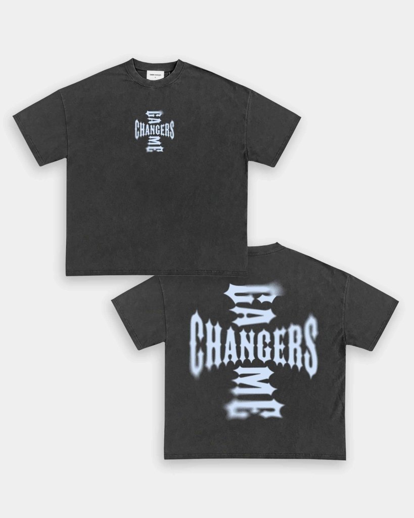 IRON CROSS BLUE TEE - [DS] - VIP - GAME CHANGERS - GAME CHANGERS GRAPHIC TEE