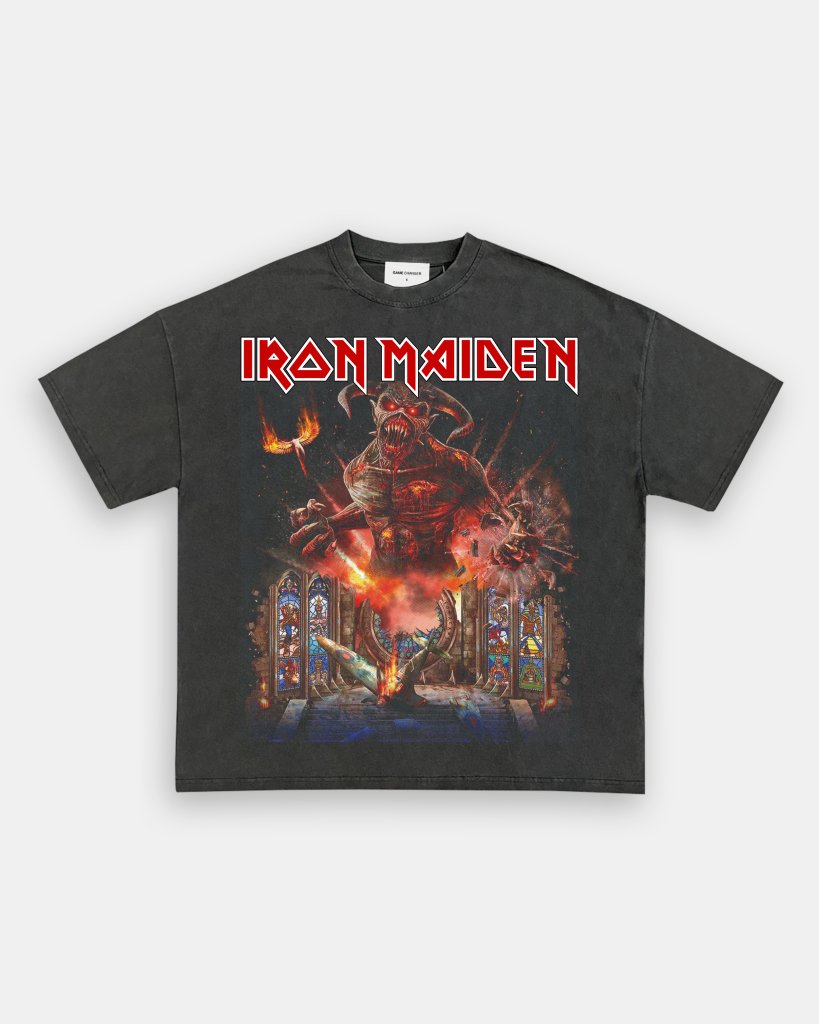 IRON MAIDEN - DEVIL'S WORK TEE - VIP - GAME CHANGERS - GAME CHANGERS GRAPHIC TEE