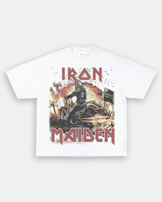 IRON MAIDEN MOTO TEE - VIP - GAME CHANGERS - GAME CHANGERS GRAPHIC TEE