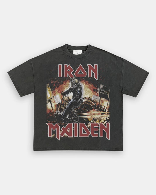 IRON MAIDEN MOTO TEE - VIP - GAME CHANGERS - GAME CHANGERS GRAPHIC TEE