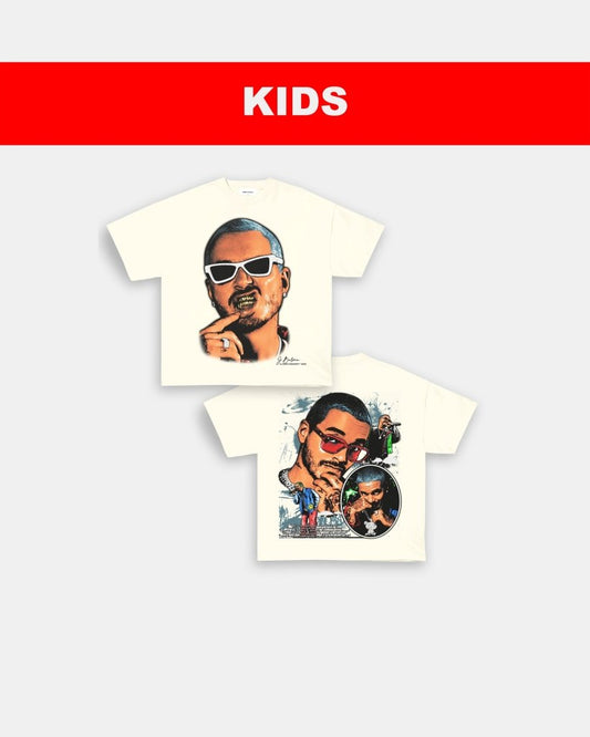 J BALVIN V2 - KIDS TEE - [DS] - VIP - GAME CHANGERS TEE