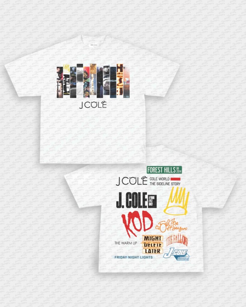 J COLE - CATALOG TEE - [DS] - VIP - GAME CHANGERS - GAME CHANGERS GRAPHIC TEE