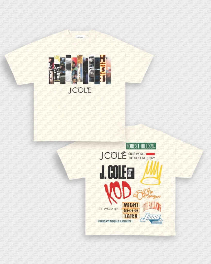 J COLE - CATALOG TEE - [DS] - VIP - GAME CHANGERS - GAME CHANGERS GRAPHIC TEE