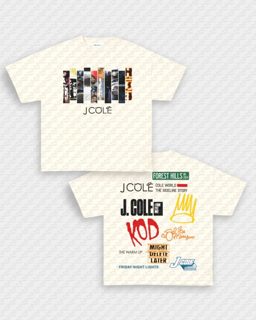 J COLE - CATALOG TEE - [DS] - VIP - GAME CHANGERS - GAME CHANGERS GRAPHIC TEE