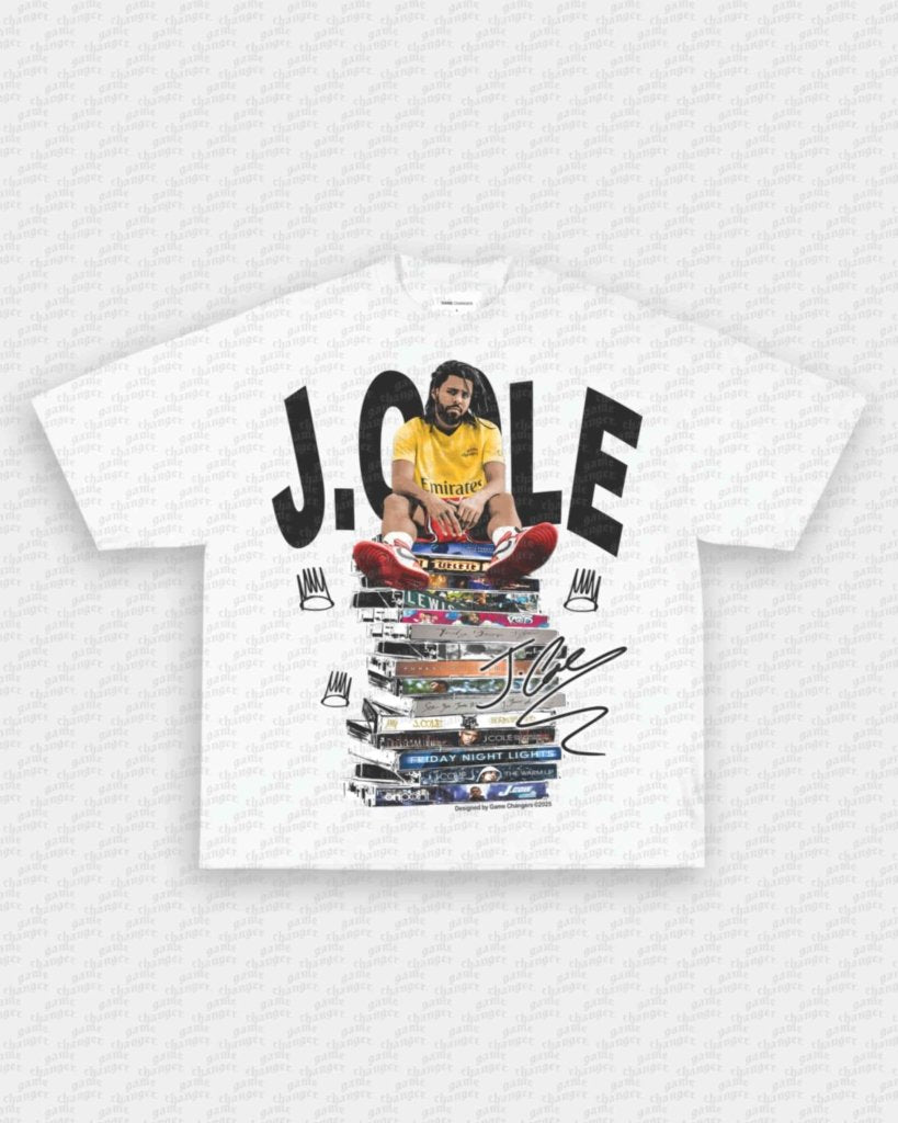 J COLE - CATALOG V2 TEE - VIP - GAME CHANGERS - GAME CHANGERS GRAPHIC TEE