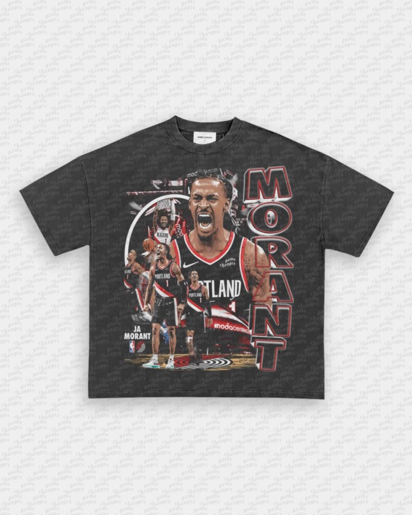 JA MORANT - BLAZERS TEE - VIP - GAME CHANGERS - GAME CHANGERS GRAPHIC TEE