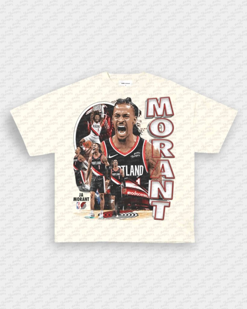 JA MORANT - BLAZERS TEE - VIP - GAME CHANGERS - GAME CHANGERS GRAPHIC TEE