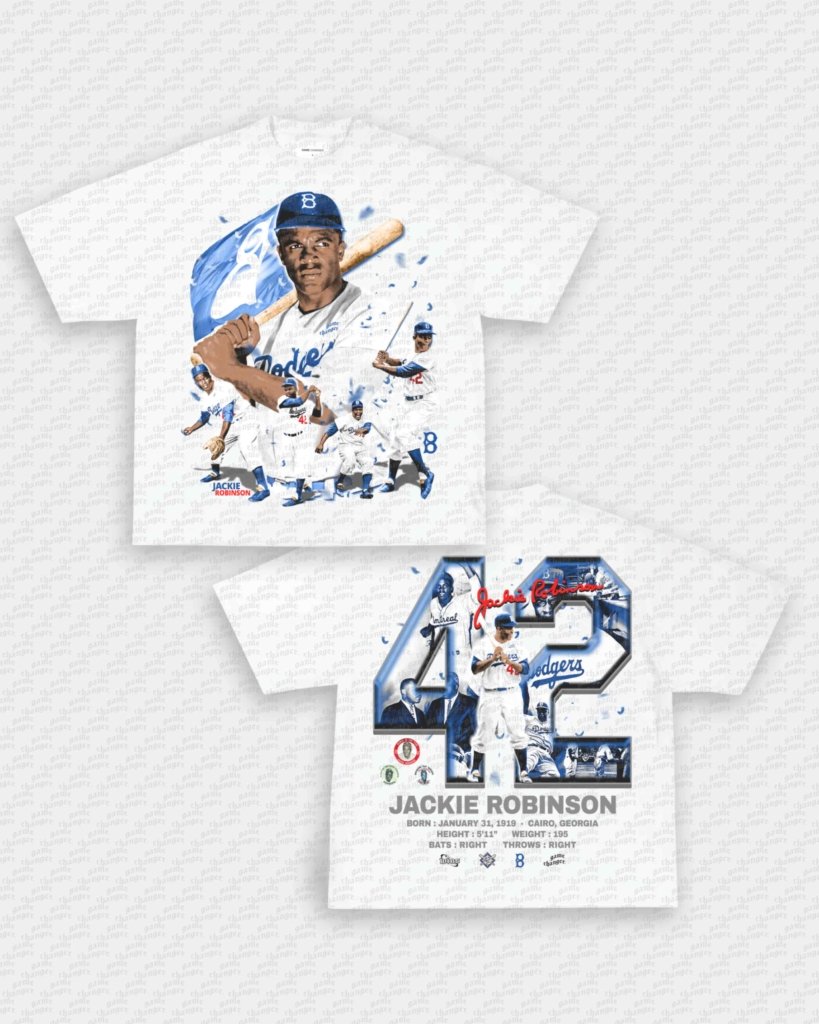 JACKIE ROBINSON V2 TEE - [DS] - VIP - GAME CHANGERS - GAME CHANGERS GRAPHIC TEE
