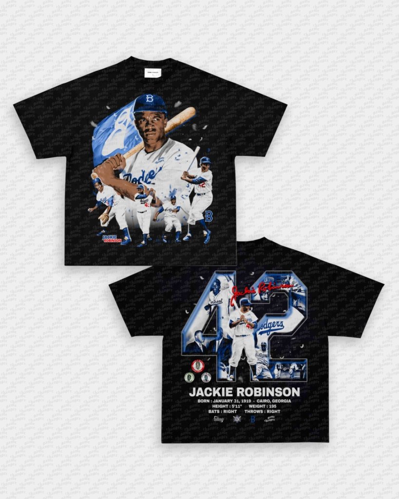 JACKIE ROBINSON V2 TEE - [DS] - VIP - GAME CHANGERS - GAME CHANGERS GRAPHIC TEE