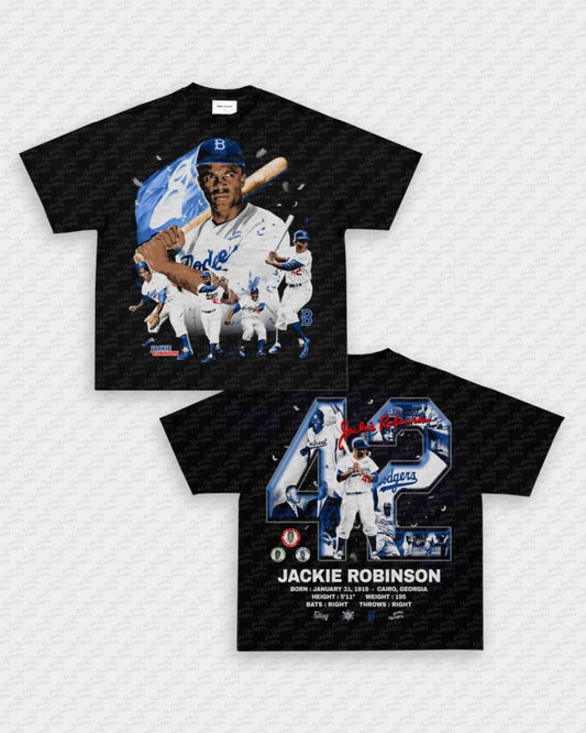 JACKIE ROBINSON V2 TEE - [DS] - VIP - GAME CHANGERS - GAME CHANGERS GRAPHIC TEE