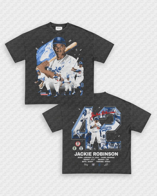 JACKIE ROBINSON V2 TEE - [DS] - VIP - GAME CHANGERS - GAME CHANGERS GRAPHIC TEE