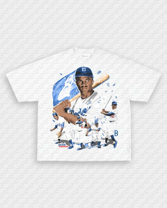 JACKIE ROBINSON V3 TEE - VIP - GAME CHANGERS - GAME CHANGERS GRAPHIC TEE