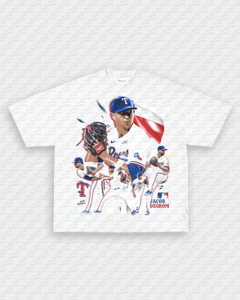 JACOB DEGROM V2 TEE - VIP - GAME CHANGERS - GAME CHANGERS GRAPHIC TEE