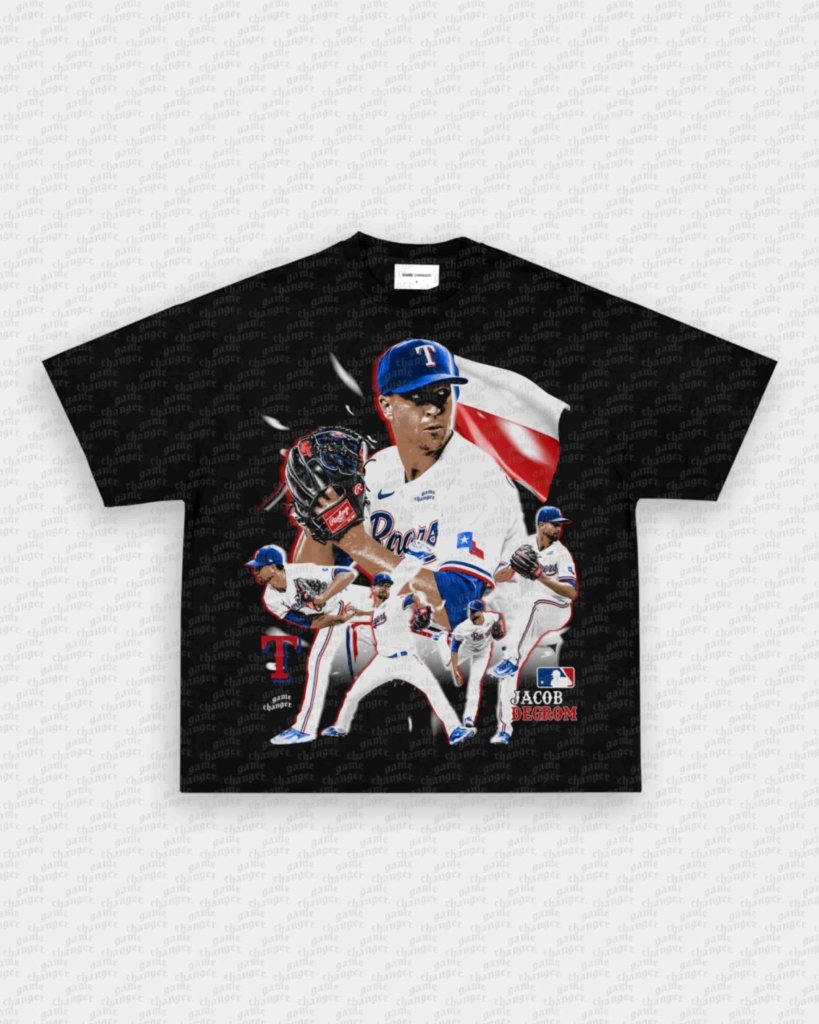 JACOB DEGROM V2 TEE - VIP - GAME CHANGERS - GAME CHANGERS GRAPHIC TEE