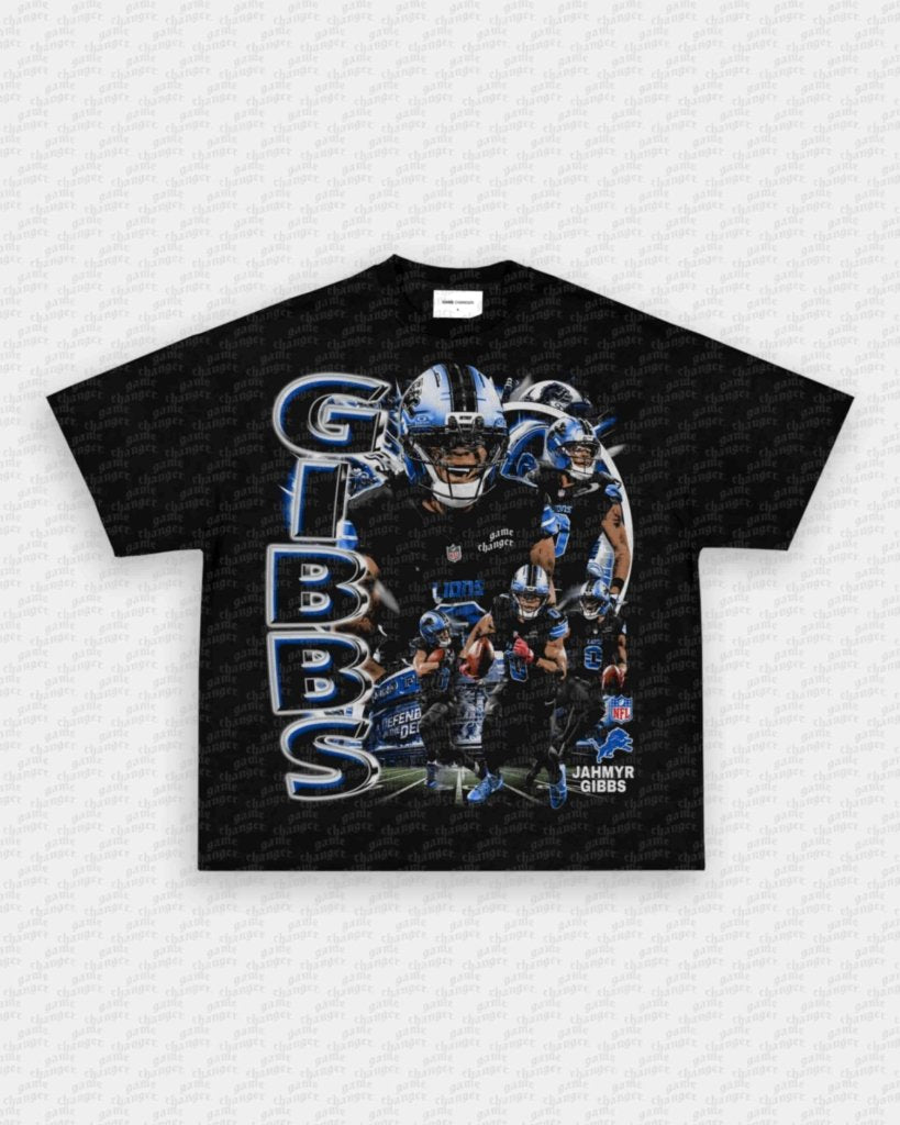 JAHMYR GIBBS V3 TEE - VIP - GAME CHANGERS - GAME CHANGERS GRAPHIC TEE