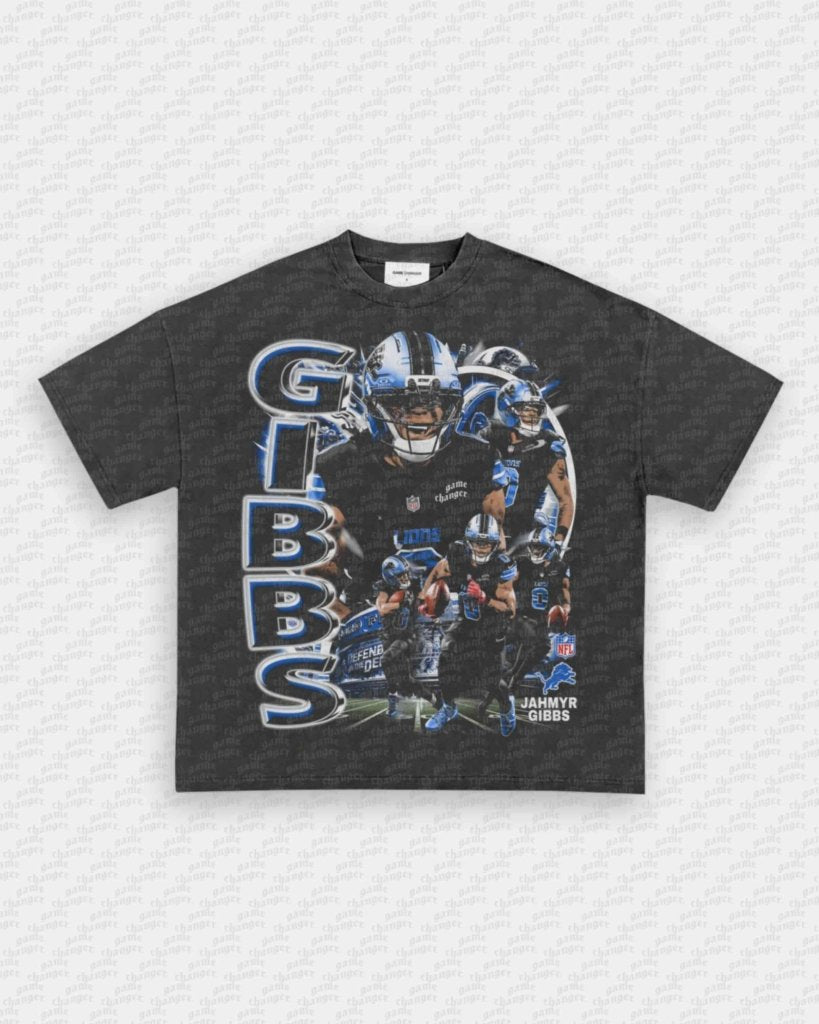 JAHMYR GIBBS V3 TEE - VIP - GAME CHANGERS - GAME CHANGERS GRAPHIC TEE