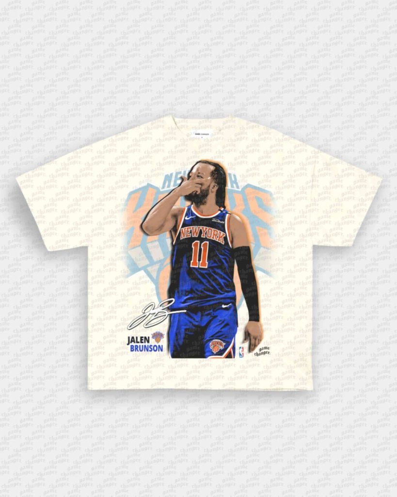 JALEN BRUNSON V4 TEE - VIP - GAME CHANGERS - GAME CHANGERS GRAPHIC TEE