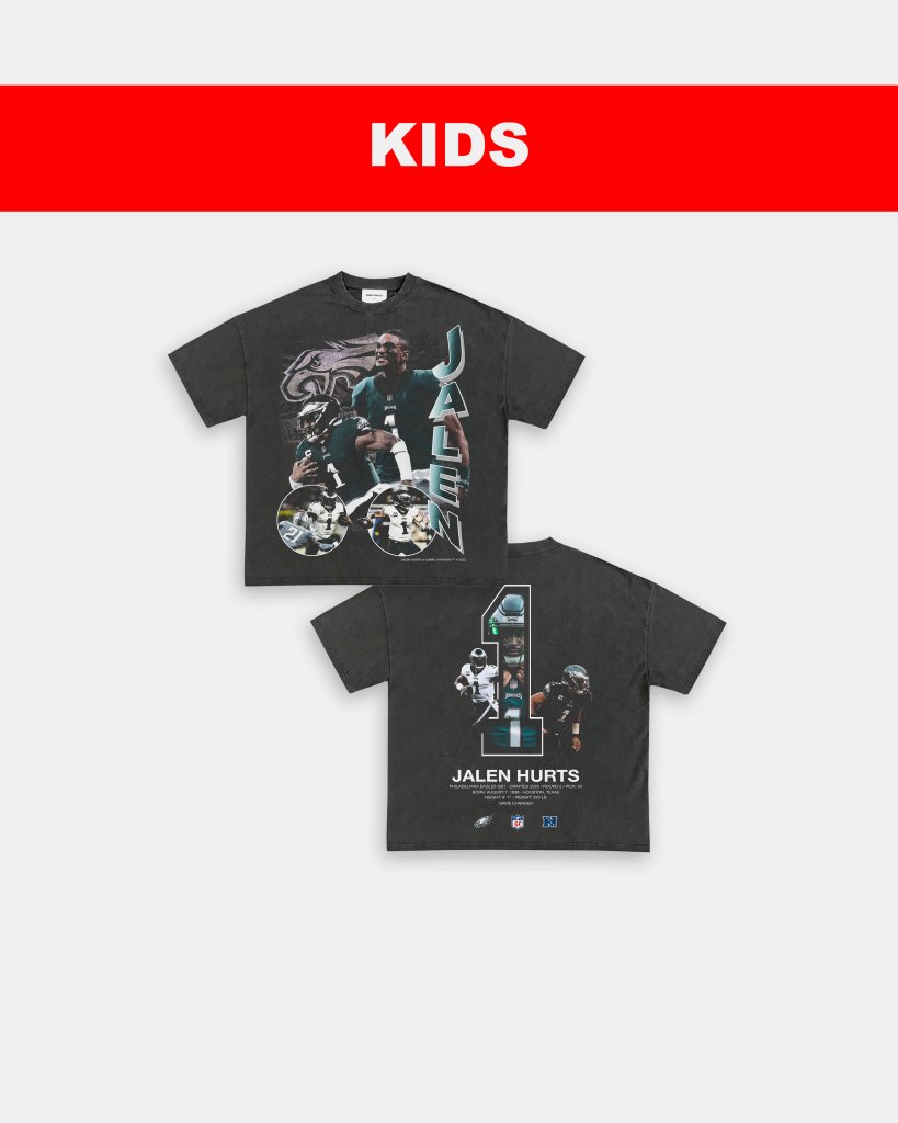 JALEN HURTS - KIDS TEE [DS] - VIP - GAME CHANGERS TEE