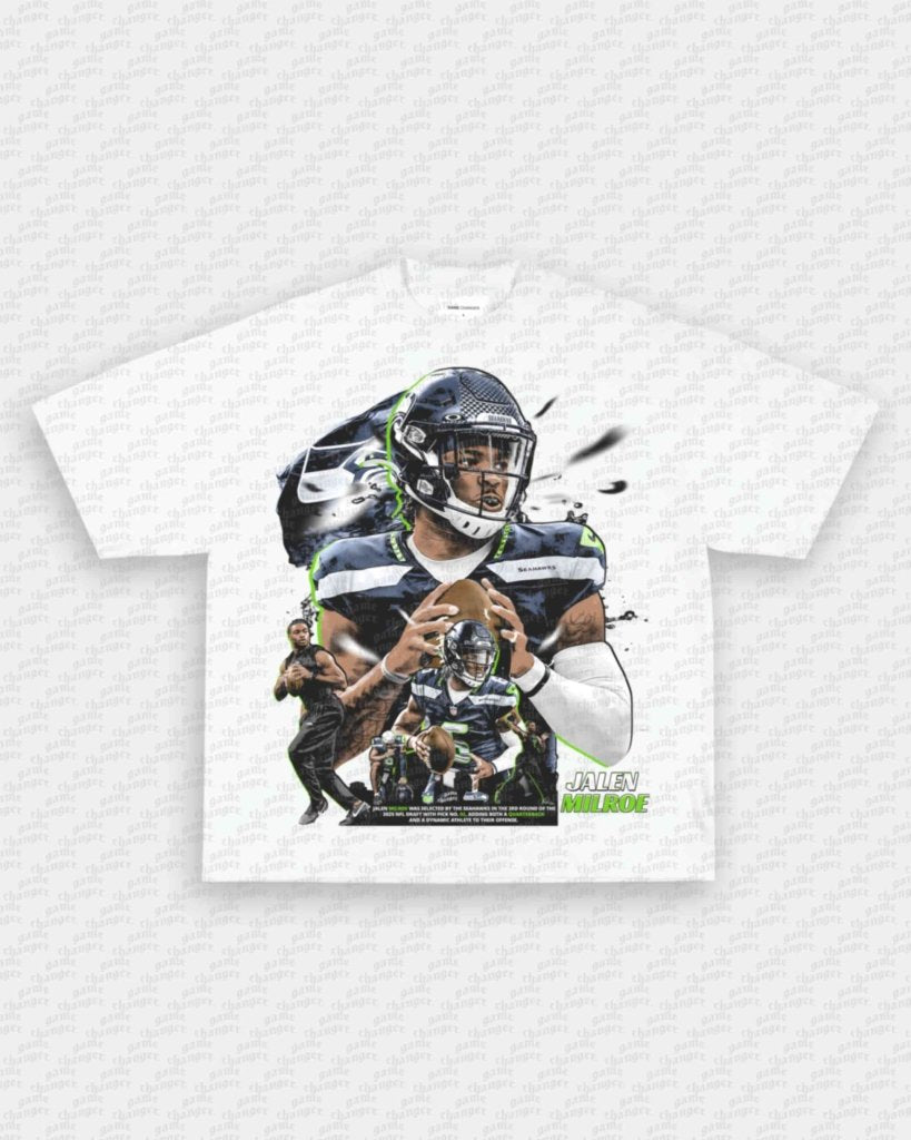 JALEN MILROE - SEAHAWKS TEE - VIP - GAME CHANGERS - GAME CHANGERS GRAPHIC TEE