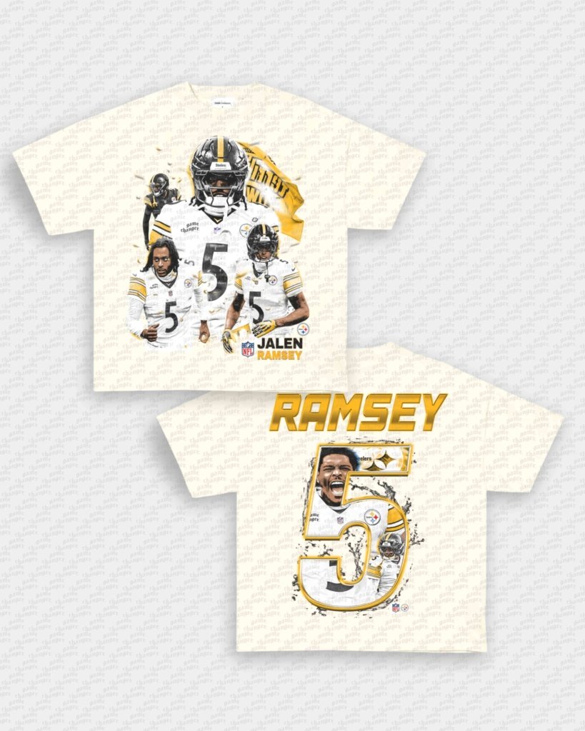 JALEN RAMSEY - STEELERS TEE - [DS] - VIP - GAME CHANGERS - GAME CHANGERS GRAPHIC TEE
