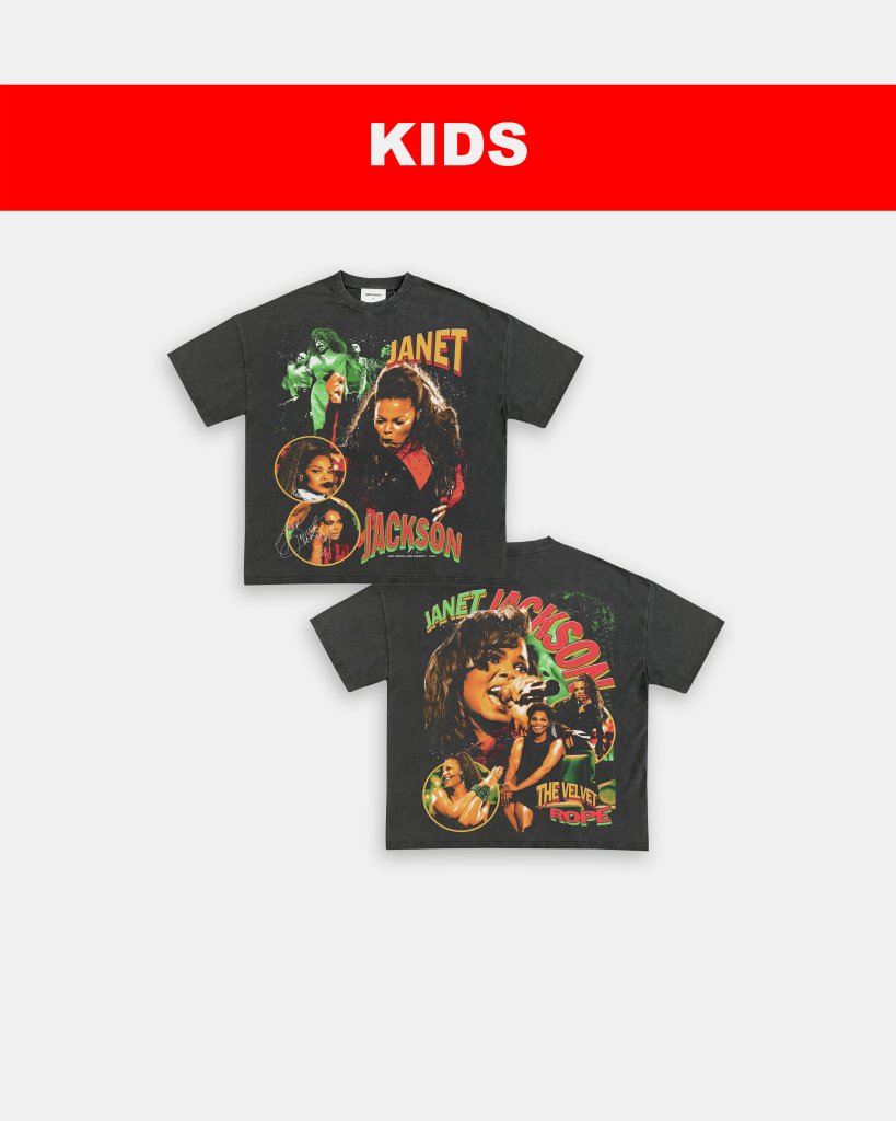 JANET JACKSON 2 - KIDS TEE - [DS] - VIP - GAME CHANGERS TEE