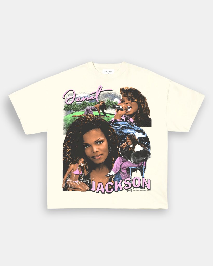 JANET JACKSON TEE - VIP - GAME CHANGERS TEE