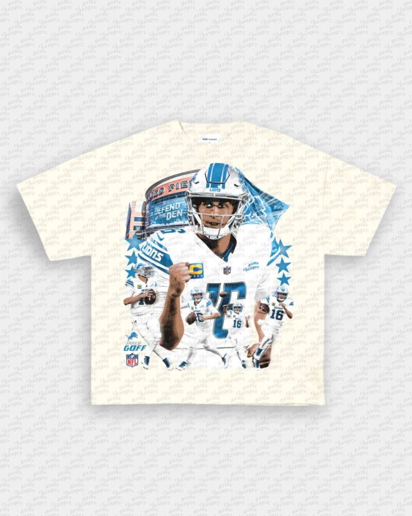 JARED GOFF V2 TEE - VIP - GAME CHANGERS GRAPHIC TEE