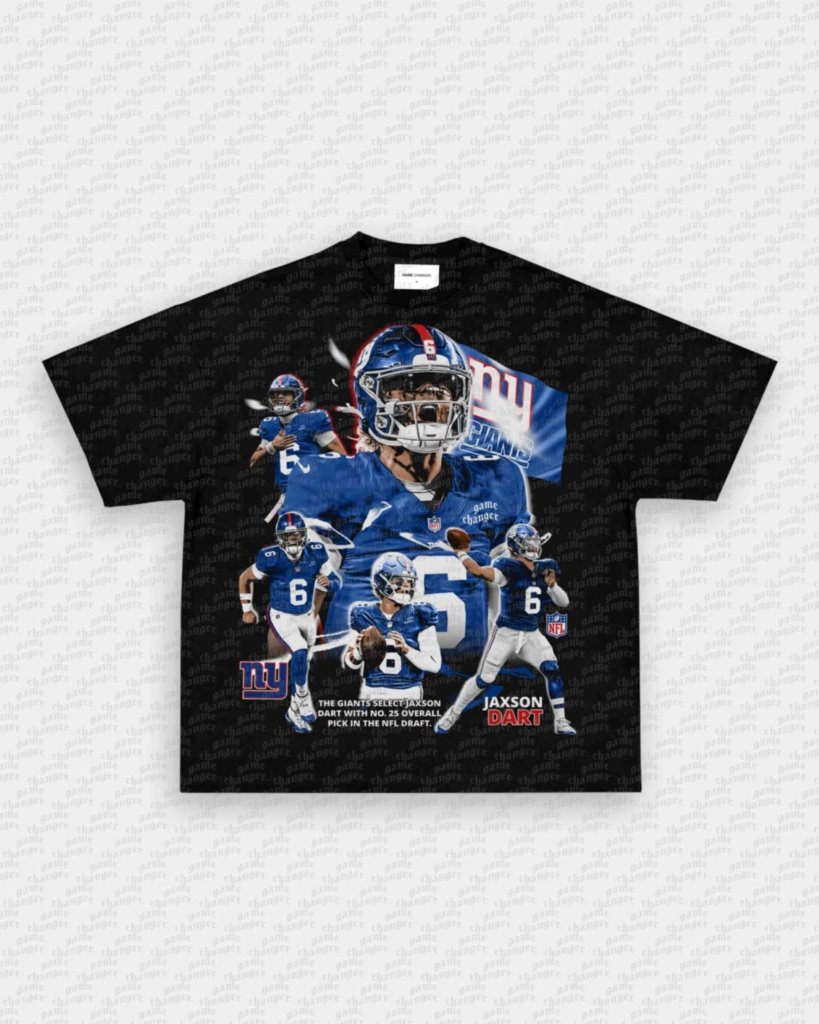 JAXSON DART - NYG TEE - VIP - GAME CHANGERS - GAME CHANGERS GRAPHIC TEE
