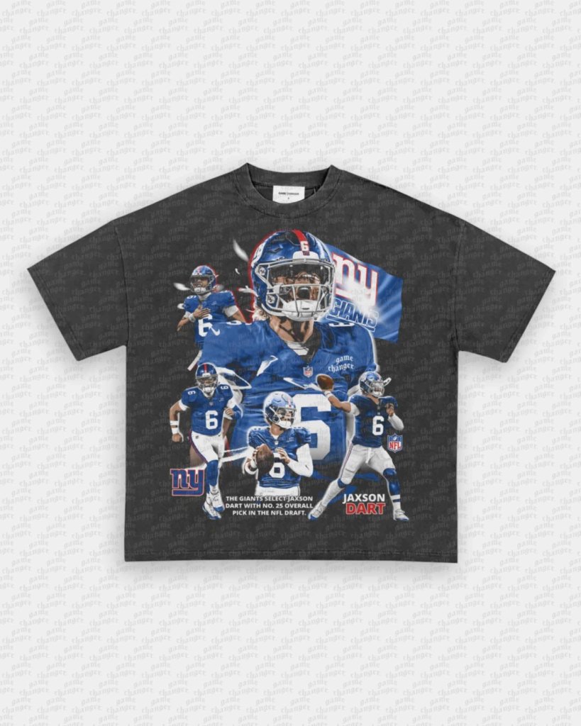 JAXSON DART - NYG TEE - VIP - GAME CHANGERS - GAME CHANGERS GRAPHIC TEE