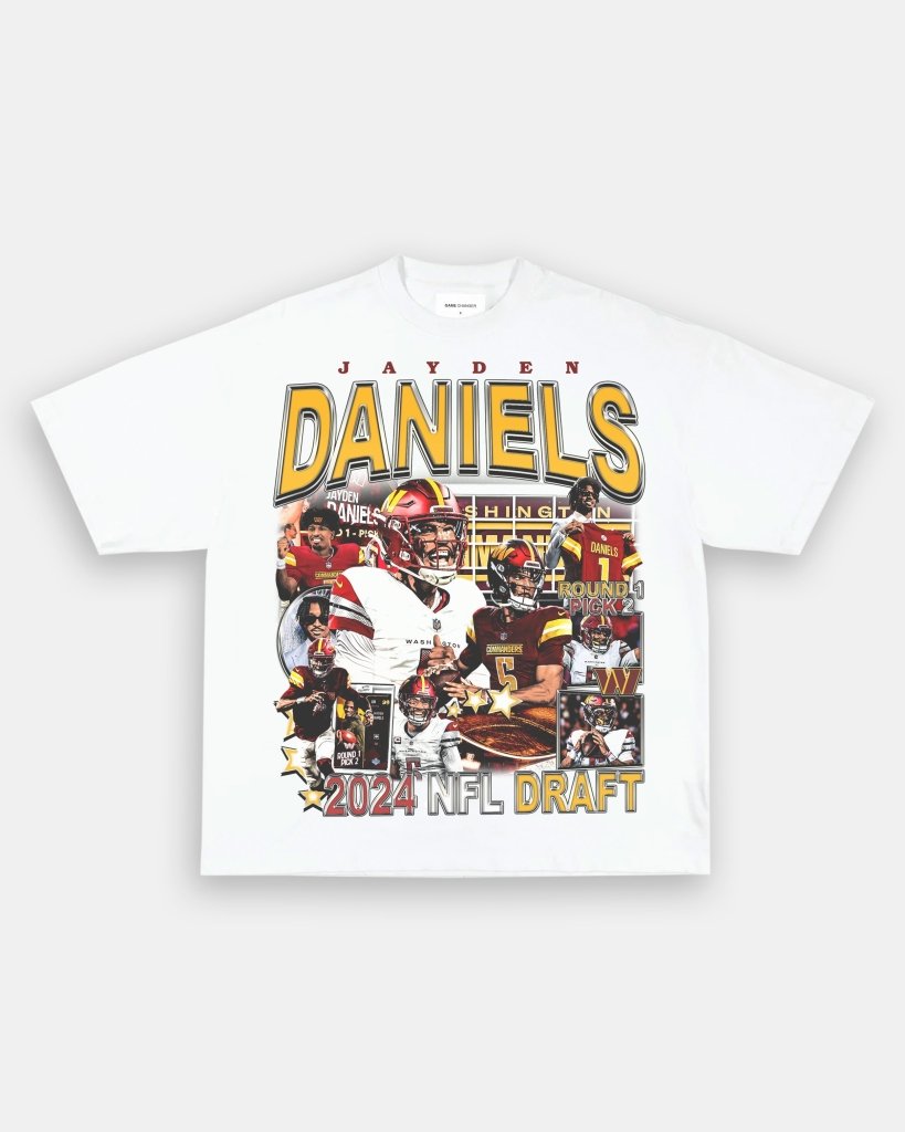 JAYDEN DANIELS - COMMANDERS TEE - VIP - GAME CHANGERS TEE