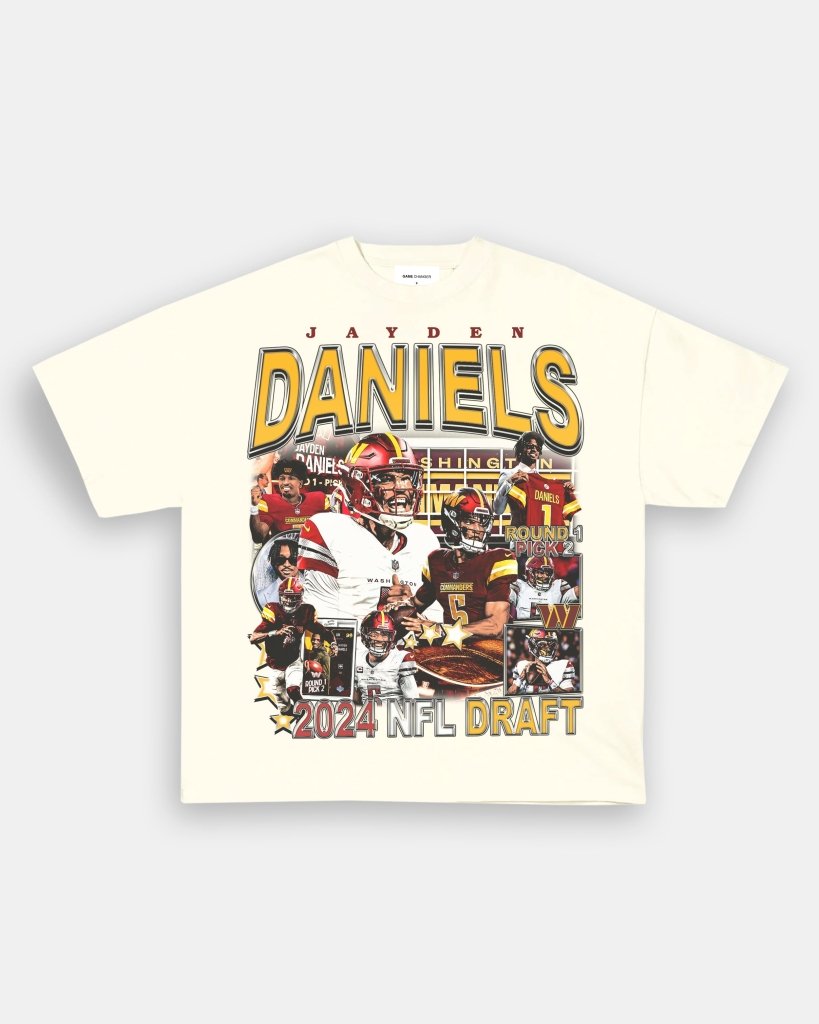 JAYDEN DANIELS - COMMANDERS TEE - VIP - GAME CHANGERS TEE