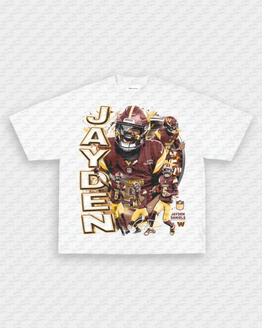 JAYDEN DANIELS V5 TEE - VIP - GAME CHANGERS - GAME CHANGERS GRAPHIC TEE