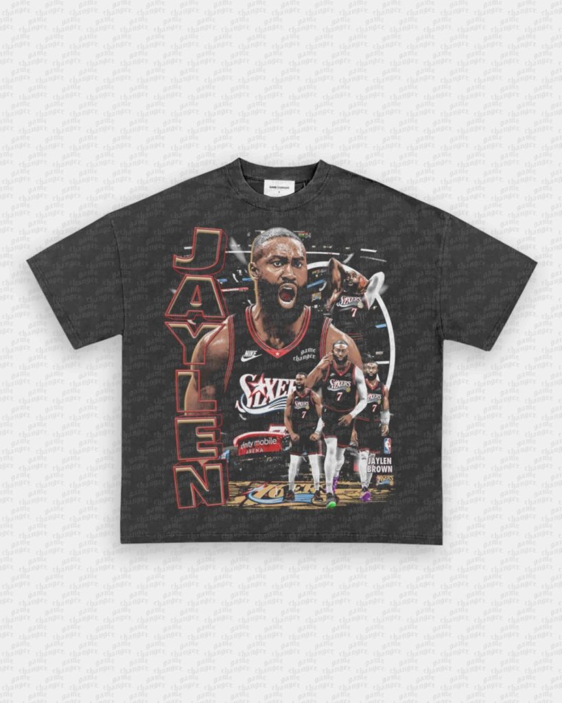 JAYLEN BROWN - 76ERS TEE - VIP - GAME CHANGERS - GAME CHANGERS GRAPHIC TEE