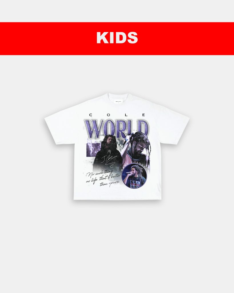 JCOLE TEE - KIDS TEE - VIP - GAME CHANGERS TEE