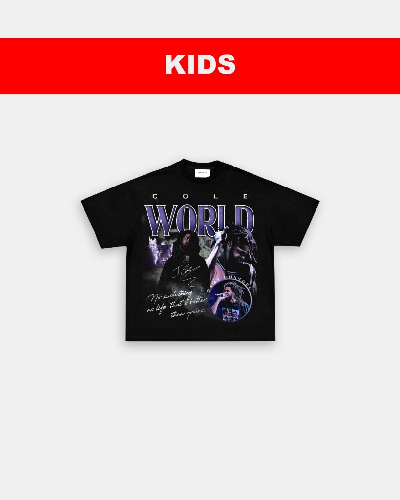 JCOLE TEE - KIDS TEE - VIP - GAME CHANGERS TEE